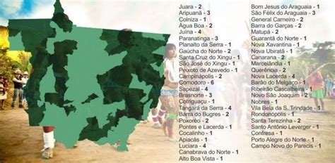 localização das terras indígenas regularizadas e número de tribos por download scientific