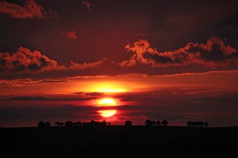 Sunset Evening Sky Afterglow Free Photo On Pixabay Pixabay