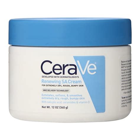 Cerave Renewing Sa Cream For Extremely Dry Rough And Bumpy Skin 12