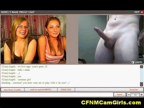 Webcam Guy Jerks Off In Front Of Two Babes Free Porn