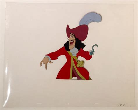 Animation Collection Original Production Animation Cel Of Captain Hook