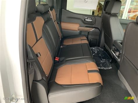 Jet Blackumber Interior 2019 Chevrolet Silverado 1500 High Country