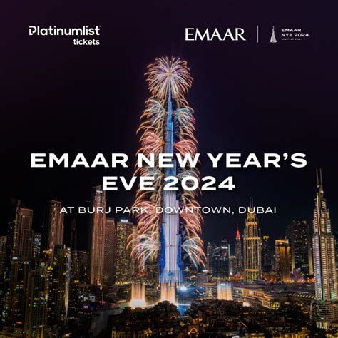 Emaar Dubai New Years Eve 2024 Tickets Offer Kuwait Deals