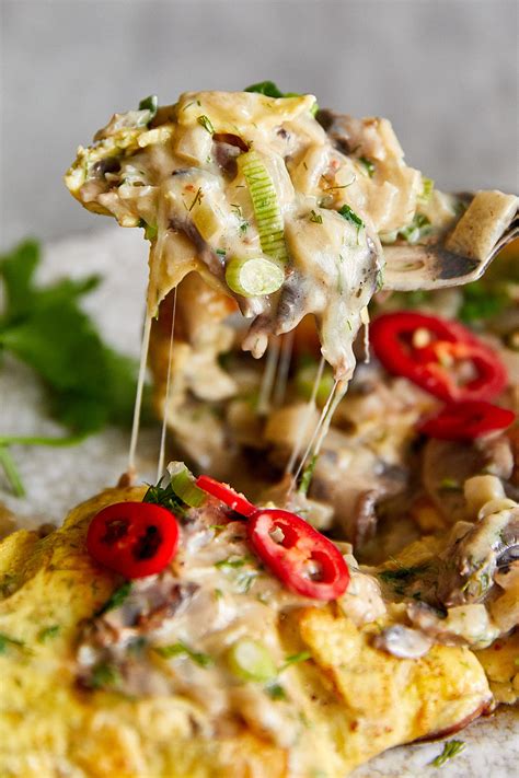 It can be made using veggies, leafy. Mushroom Omelette - Craving Tasty