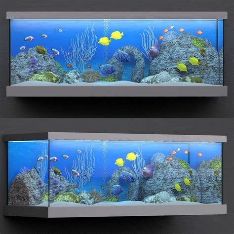 Aquarium Gratuits 3d Modèles A Télécharger Free3d