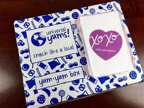 Maybe you would like to learn more about one of these? Universal Yums Subscription Box Review - September 2015 ...