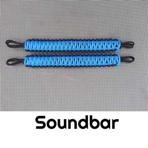 Check out this tutorial for details. Paracord Grab Handles Sound-Bar or Head Rest Set Jeep Wrangle (With images) | Sound bar ...