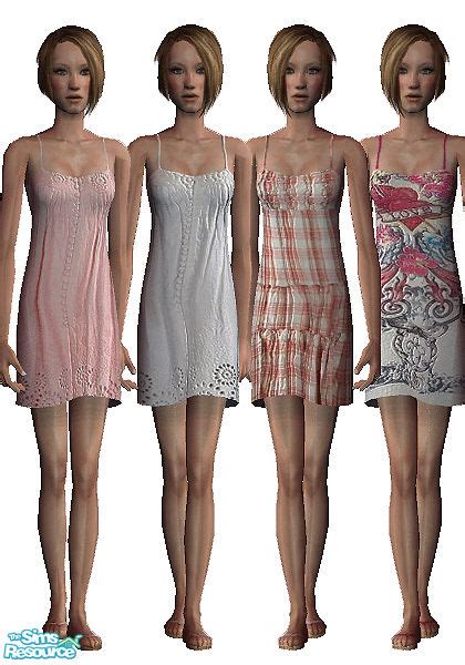 The Sims Resource Teen Sundresses