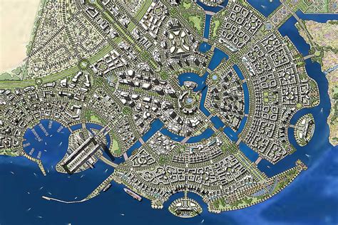 King Abdullah Economic City Plannersarchitects Watg Urban Design