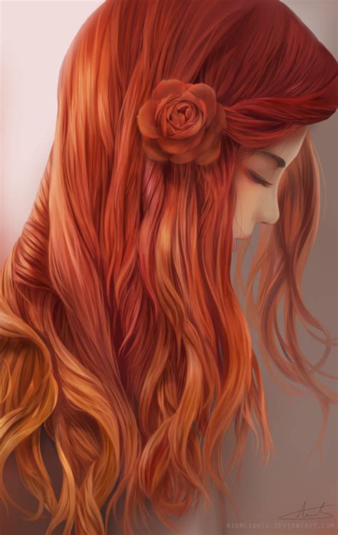 Pinterest Redhead Art Digital Art Girl Anime Art Girl