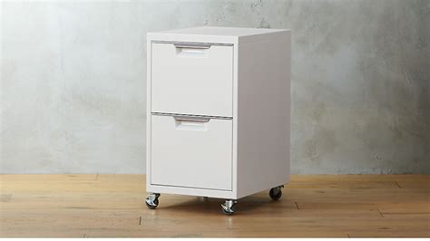 All products from white filing cabinet category are shipped worldwide with no additional fees. TPS white 2-drawer filing cabinet | CB2