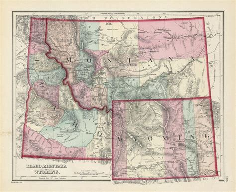 25 Map Of Idaho And Wyoming Maps Database Source