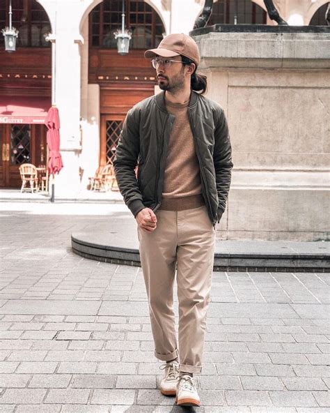 Earth Tones And Relaxed Trousers Two Of My Favorite Things To Wear Right Now 😀 Mens Casual