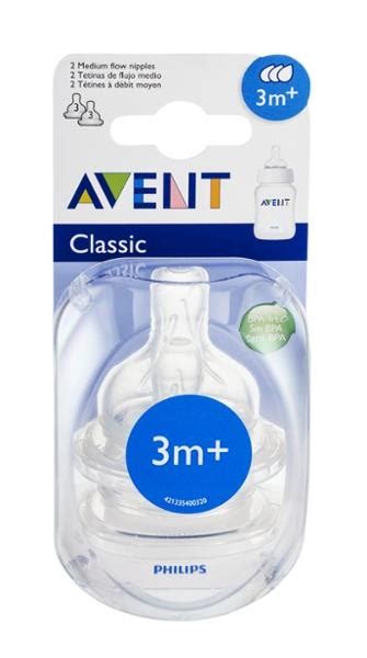 Avent Classic Medium Flow Nipples 3m 2 Ct Hy Vee Aisles Online