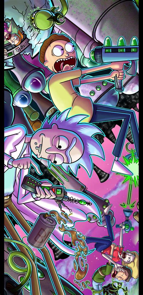 Rick And Morty Background 8k 2560x1440 Rick And Morty Portal 1440p
