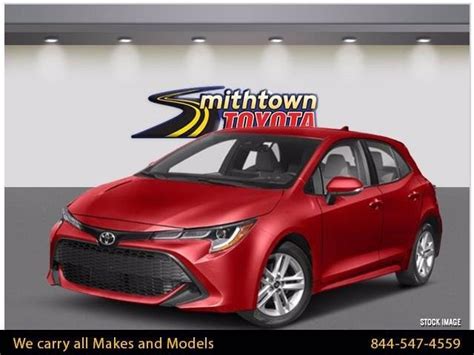 2021 Toyota Corolla Hatchback Se At Smithtown Toyota Research Groovecar