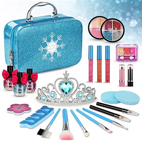 Perryhome Kids Makeup Kit For Girl 24 Pcs Washable Makeup Kit Real