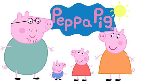 Peppa Pig Familia Png Transparente Stickpng