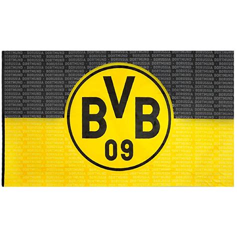 Borussia dortmund ist ein rundum einzigartiger verein. BVB Hissfahne Borussia Dortmund 250 x 150 | Fussball ...