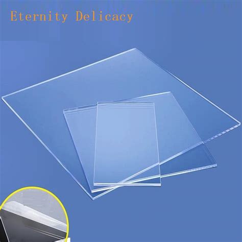 5 Pcslot Transparent Plexiglass Sheet Clear Acrylic Sheet Plastic