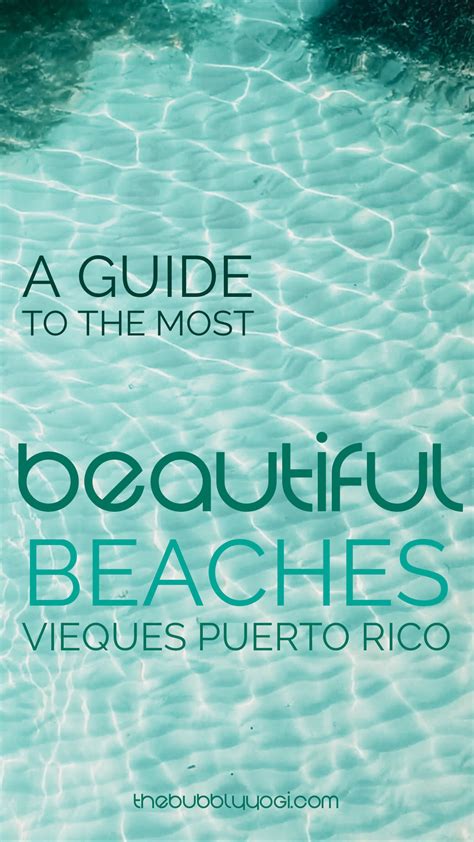 Top 5 Most Exotic Beaches In Vieques Puerto Rico Artofit