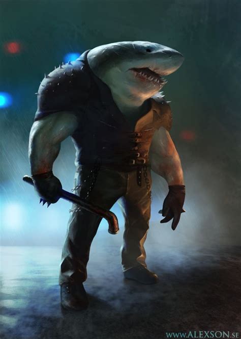 Sharkman Shark Shark Art Fantasy Monster