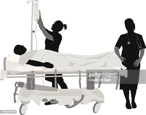 Man In Hospital Bed Silhouette Photos And Premium High Res Pictures