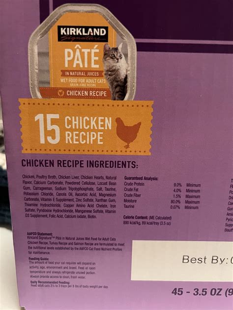 Kirkland Costco Brand Pate Feline Diabetes Message Board Fdmb