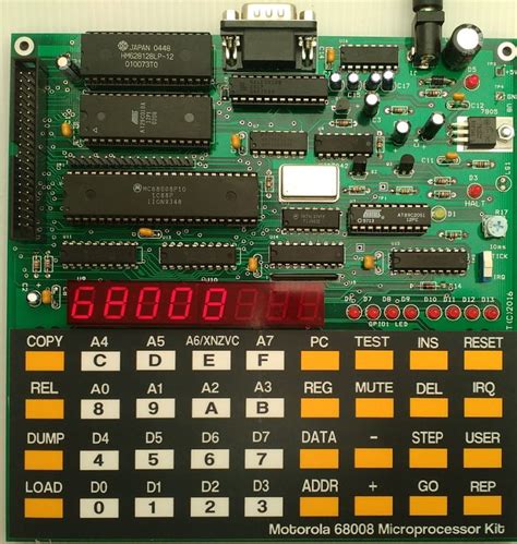 Build Your Own 68008 Microprocessor Kit Old Computers
