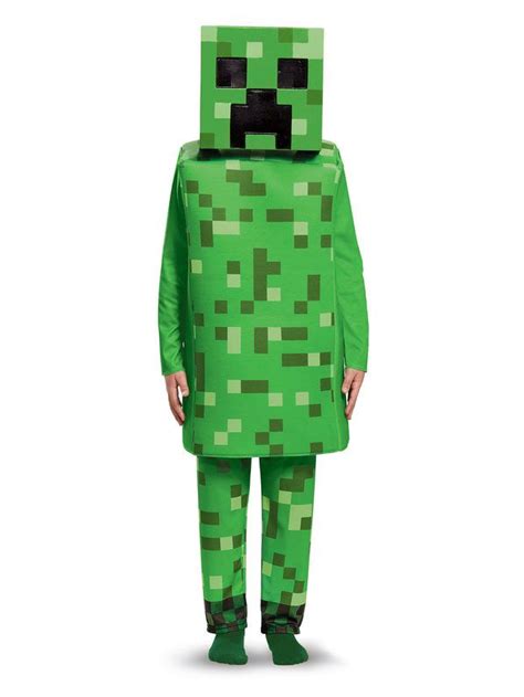 Minecraft Creeper Costume Boys