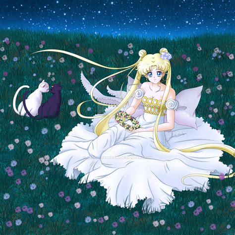 Sailor Moon Crystal Princess Serenity Blonde By