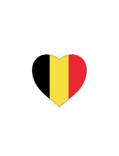 Les couleurs utilisées sur le drapeau sont rouge, jaune, noir. Drapeau hommage Belgique, drapeau belge en forme de coeur ...