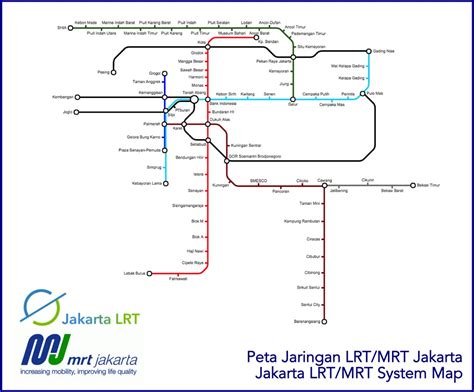 Peta Lrt Jakarta Fase Paling Update Galeri Peta
