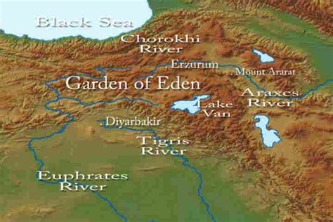 Was The Garden Of Eden Located In Eastern Turkey In The Early Bronze