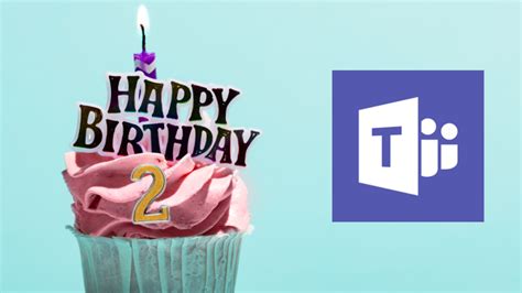 Microsoft Teams Happy Birthday Background E Shot Joyful Animations In