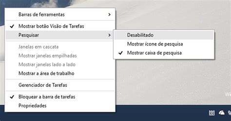 Como Ocultar Barra De Busca Do Windows Dicas E Tutoriais Techtudo