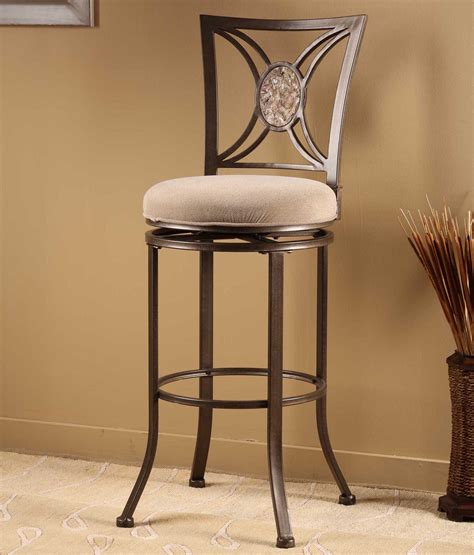 10 best swivel bar stools of june 2021. Metal Stools Rowan Swivel Bar Stool by Hillsdale | Wolf ...