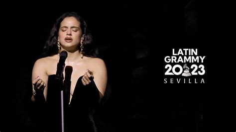 Rosalia Se Nos Rompió El Amor Live at LATIN GRAMMYs 2023 Sevilla