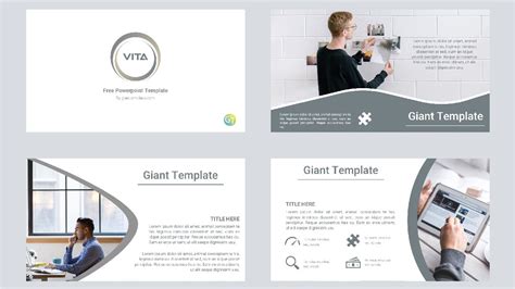 Free Clean Professional Slides Powerpoint Template Designhooks
