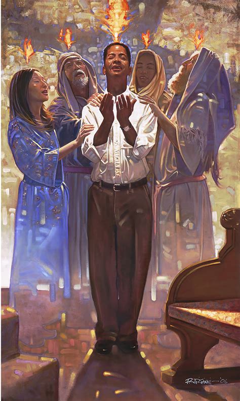Ron Dicianni Baptism In The Holy Spirit Artwork