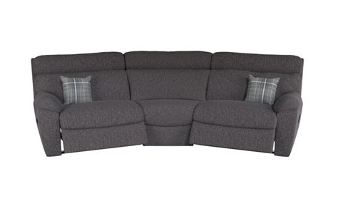 Cloud Four Seater Curved Power Recliner Sofa Scs