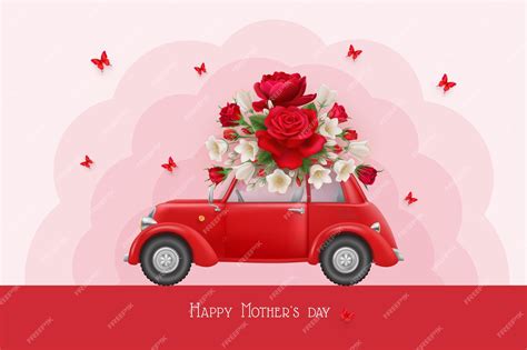 Premium Vector Mothers Day Greeting Card