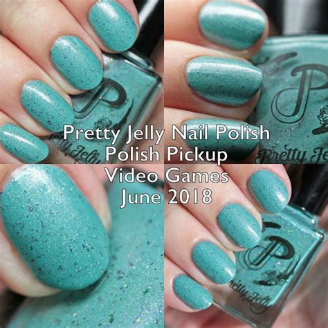 The Polished Hippy Pretty Jelly Nail Polish Polish Pickup Video