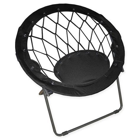 impact webbed bungee chair in black bungee chair chair steel chair