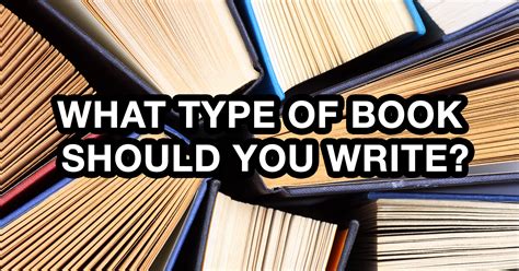 What Type of Book Should You Write? - Quiz - Quizony.com