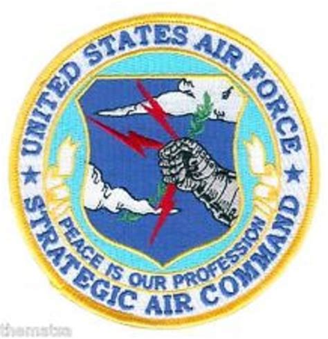 Strategic Air Command Patch Strategic Air Command Air Force Patches