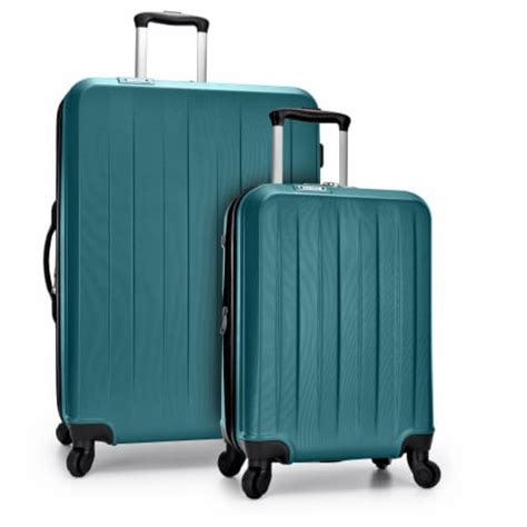 Travelers Choice Elite Luggage Havana Spinner Luggage Set With Usb