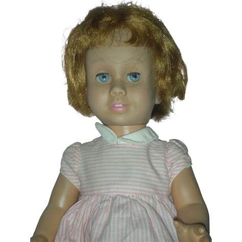 Vintage Early Prototype Mattel Chatty Cathy Doll Wearing Original From