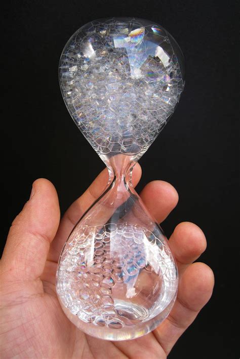 Mesmerizing Hourglass Tells Time With Bubbles Instead Of Sand