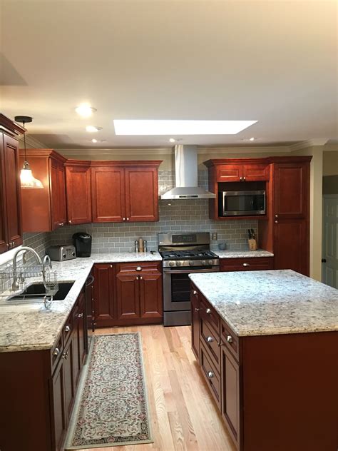 Kitchen Remodel By Garrett H Of Rochester Ny We Used Theyork Cherry